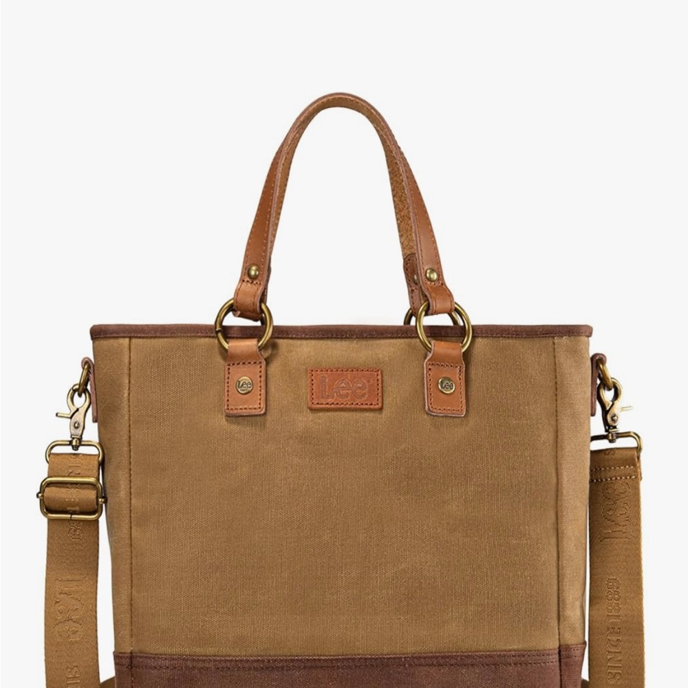 Lee Brown Canvas tote